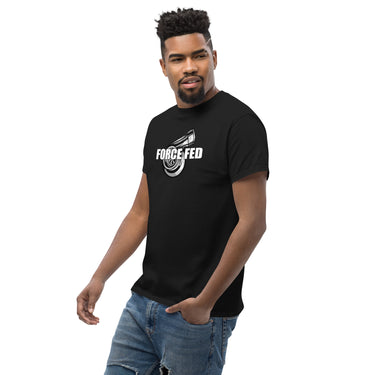 Force Fed T-Shirt - Car Guy Turbo Shirt in black